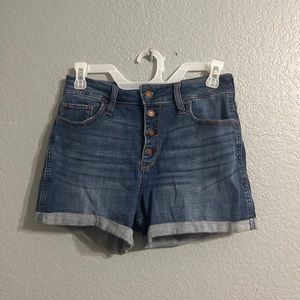 Hollister High-waisted Denim Shorts